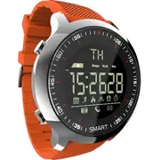 MK18 Bluetooth Smart Watch Men Life Waterproof Pedometer Message Reminder Outdoor Sports smartwatch for ios Android - Yellow