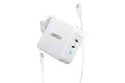 CHOETECH USB-C PD 100W Charger GaN Tech Dual Port Type C Wall Fast Power Adapter