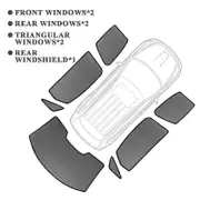 For Mercedes Benz GLS X167 2020 2021 2022 2023 2024 Front Windshield Frame Curtain Car Sunshade Rear Side Window Sun Shade 7pcs