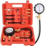 DASBET 0-140PSI Fuel Injector Injection Pump Pressure Tester Gauge Kit Car To...