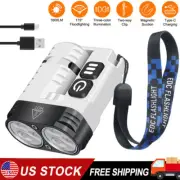 U6 1600 Lumens Compact Keychain EDC IP68 Waterproof Rechargeable Flashlight