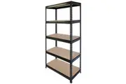 Stratco NEW Rivet Lock 5 Shelf Kit 1800 x 900 x 450mm DIY Assembly Powdercoated Steel