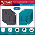 10x Tool Holder Hanger Dock Mount For Bosch Makita 18V Cordless Drill Blue/Black