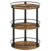 3-Tier Lazy Susan Organizer, Rotating Spice Rack, Spinning Organizer, Industr...