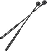 CATIEBYE 2Pcs Durable Tongue Drum Mallets Comfortable Marimba Sticks High Grade for Beginners Versatile Percussion Instrument Accessories