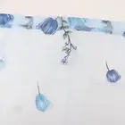100*200cm Tulips Printing Tulle Curtains Sheer Drape Balcony Window New