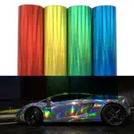 30X100CM GLOSSY LASER PLATING VINYL FILM ROLL CAR WRAP DECOR