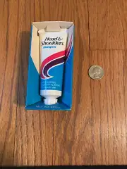Old Head and Shoulders Shampoo. 1.7 ounce tube. New Old Stock