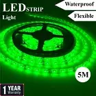 Waterproof Green 12V 5M 2835 SMD 300 Leds LED Strip Lights Car Boat Caravan
