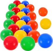 25pcs Ball Halloween Party Bag Bingo Raffle Balls Colored Pong Balls Prize Machine Party Raffle Kids Claw Balls Toys Calling Balls PVC Pingpong Child Globe