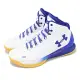 Under Armour 籃球鞋 Curry 1 Dub Nation 男鞋 白 藍 咖哩 勇士 高筒 緩衝 運動鞋 UA 3024397101