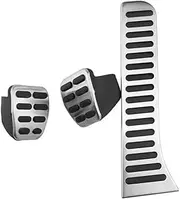 CHPGKGVNVT Car Pedals for Volkswagen VW Golf 5 6 Scirocco Jetta MK5 MK6 Passat for Skoda Octavia 2009-2014 Gas Brake Rest Pedal Cover Pedals(MT)