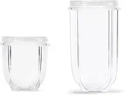 Magic Bullet Tall and Short Cup - Replacement Blender Juicer Parts Combo