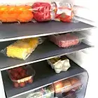 5x Grey Fridge Liner Washable Mat Pad Drawer Kitchen Waterproof Shelf Fresh
