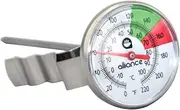 Alliance Brew Gear Milk Frothing Thermometer with Clip, White, One Size