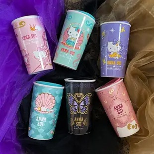 ⭐現貨⭐7-11 Anna Sui Hello Kitty 雙層陶瓷馬克杯🥛咖啡杯  隨身杯 環保杯 保溫杯