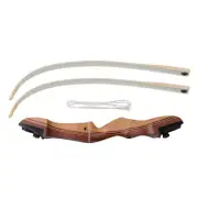 48'' Recurve Bow 62'' Professional Take-down Bow 10-38lbs for Archery Shooting