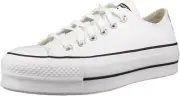 CONVERSE 561680C Women's Chuck Taylor All Star Lift Platform in White Men Size 9
