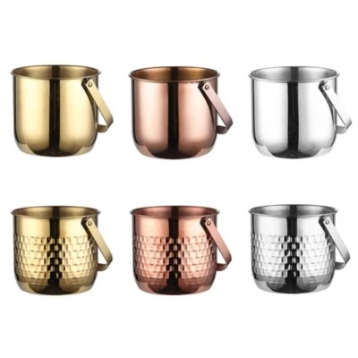 Stainless Steel Ice Bucket Champagnes Wine Beer Wine Cube Bar Buckets for Bar