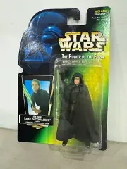 Star Wars The Power Of The Force LUKE SKYWALKER With Lightsaber Kenner 1996