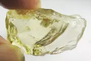 68.0 cts FLAWLESS GOLDEN LABRADORITE FACET ROUGH, TRIMMED