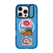 iPhone 16 Pro Impact Ring Stand Case MagSafe Compatible Eyes on you by Phannapast