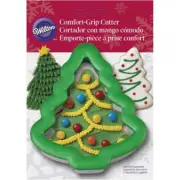 2310-604 - Green Christmas Tree Comfort Grip Holiday Cookie Cutter by Wilton