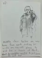 Original Unique pencil drawing byJeff Gabel