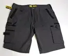 Bisley Flx & Move Work Stretch. Canvas Cargo Shorts Charcoal Men's 92 - BNWT