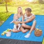 Sand Free Beach Blanket, Oversize Sand Free Beach mat 82"x79",Portable Outdoor