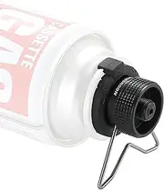 CAMPINGMOON Butane Adapter for Nozzle Type Butane Camping Canister Black BKZ10