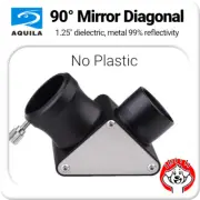 Fully metal 90° Degree fully metal mirror star diagonal for telescope