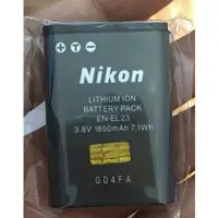 在飛比找蝦皮購物優惠-全新 原廠 Nikon 尼康 EN-EL23 相機電池  P