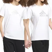 在飛比找ETMall東森購物網優惠-Adidas RCO BOS Tee 女 白色 訓練 運動 