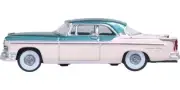 1955 Chrysler New Yorker Deluxe St. Regis Jade Green Metallic and Cream 1/87