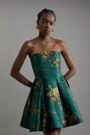 Floral Print Woven Mini Dress