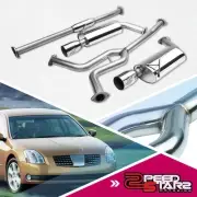 J2 Cat Back System w/ 2.25"OD Piping+Muffler+Tip for 04-08 Nissan Maxima V6 A34 (for: Nissan)