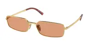 Prada PR A60S 5AK07V Men's Sunglasses Gold Size 59