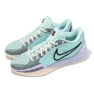 Nike 籃球鞋 Sabrina 1 EP 女鞋 男鞋 BKLYN 綠 紫 氣墊 回彈 球星 運動鞋 FQ3389-301