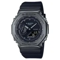 在飛比找蝦皮商城優惠-CASIO G-SHOCK 金屬款農家橡樹 全黑八角 男款潮