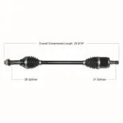 Tytaneum Heavy Duty Complete Axle #813-0370 Can-Am Commander 800/Commander 1000
