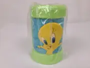 Tweety Bird Tumbler Cup 3D Kids Childrens Hard Plastic Rubber Zak Vtg 1998 NOS