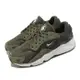 Nike 休閒鞋 Air Huarache Runner 男鞋 軍綠 白 麂皮 反光 運動鞋 DZ3306-300