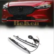 （3 colors）LED DRL Daytime Running Light Fog lights For Mazda 6 2018 2021 (for: Mazda)