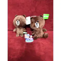在飛比找蝦皮購物優惠-LINE FRIENDS 熊大 立姿 站姿 坐姿玩偶 娃娃 