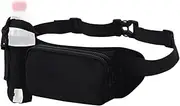 Water Bottle Waist Pack,Adjustable Fanny Pack - Waterproof Hydration Belt for Hiking Running Walking Jogging Camping, Hip Bag, Workout Gear