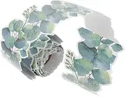 HOODANCOS Diy Paper Decorative Board Blackboard Border Eucalyptus Leaves Bulletin Board Supplies