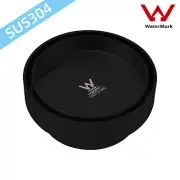 Black Round 100mm Diameter Tile Insert Floor Drain Shower Out Grate 75mm Waste