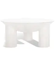 Safavieh Couture Calhoun White Wood Coffee Table NoSize