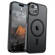 Magnetic for Case (Compatible with MagSafe) (10 FT Military iPhone 15 Black
